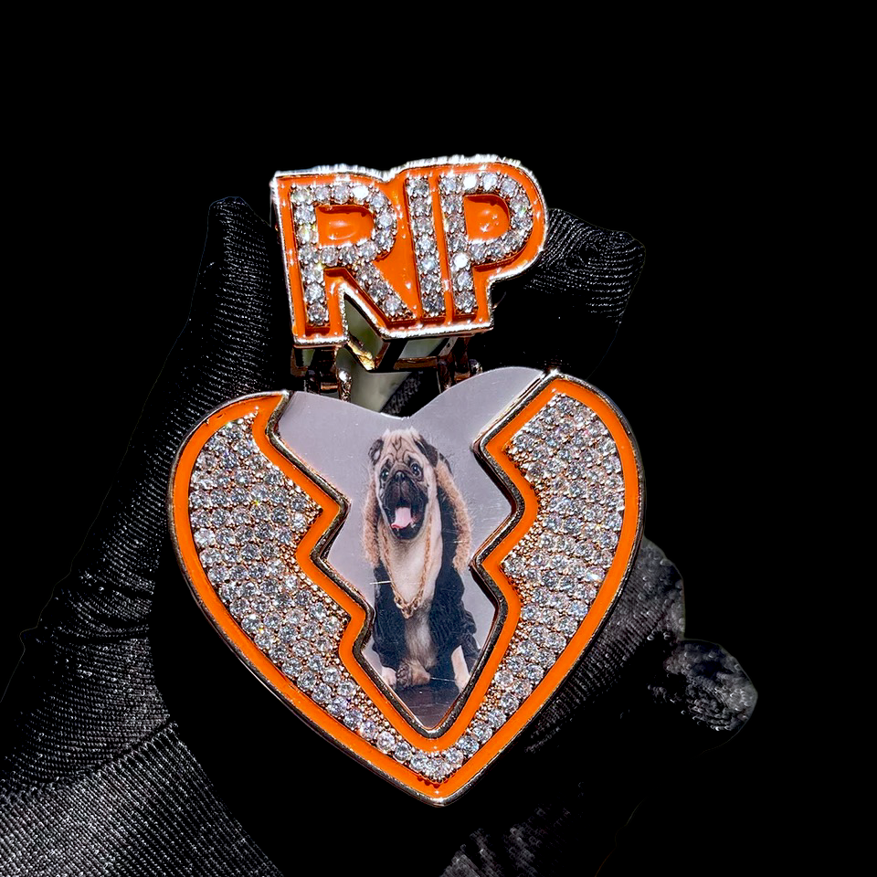 Gepersonaliseerde fotohanger hart