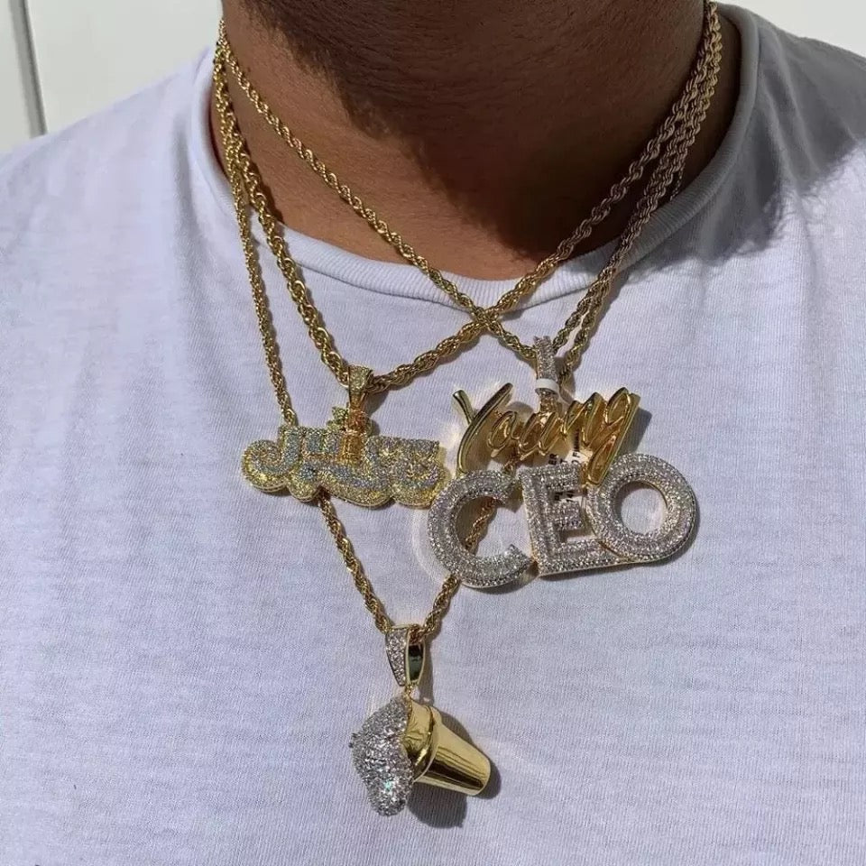 Gold Plated Young CEO hanger