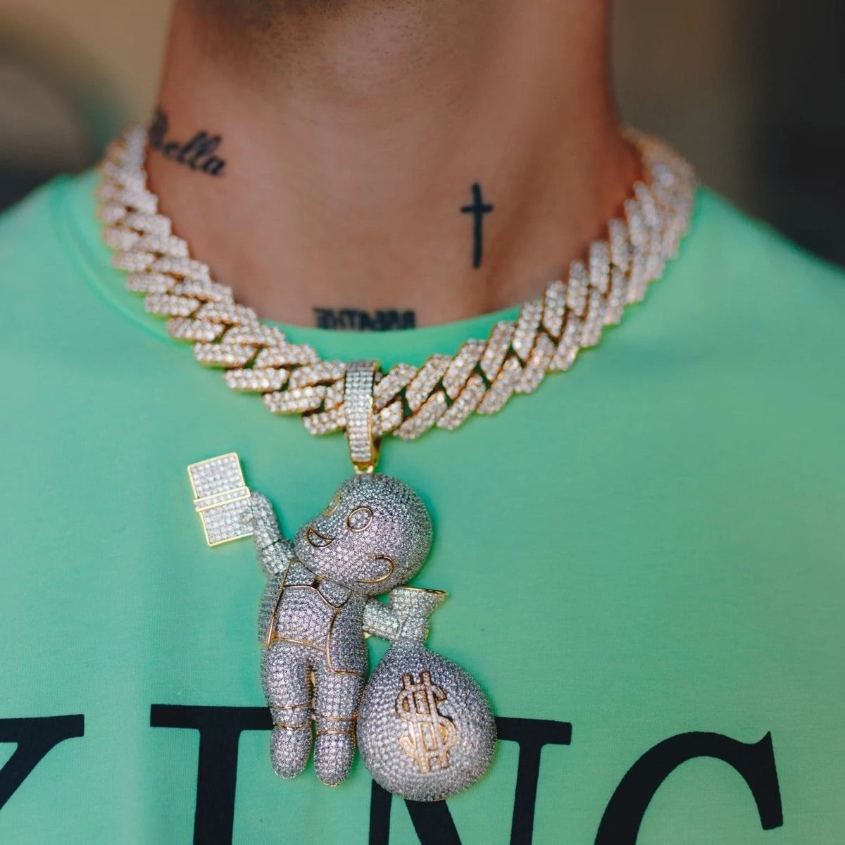 Collier personnalisé Miami Cuban x Richie