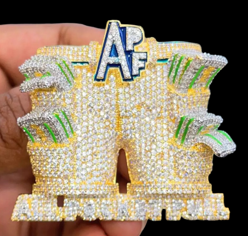 Gold Plated All Pocket Full Pendant