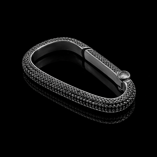 Premium Iced Carabiner – Graphite 