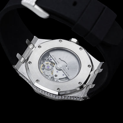 Royal Majestic Baton 42mm – Moissanite Watch