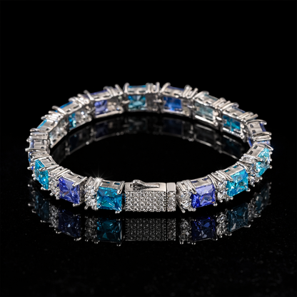 Iced Blue Royale Tennis Bracelet