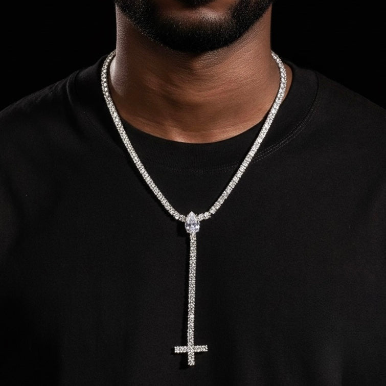 Prestige Iced Rosary Tennis Chain