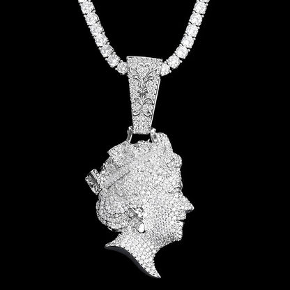Queen Head Pendant 