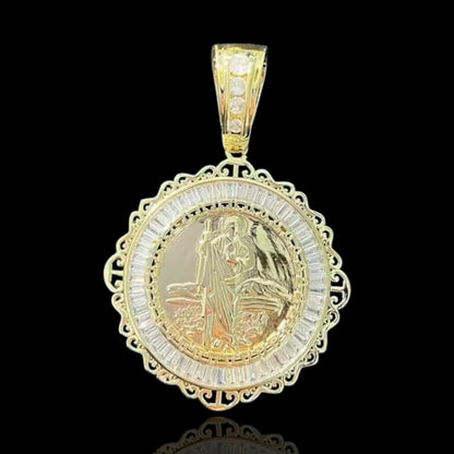 pendentif glacé virgen de guadalupe