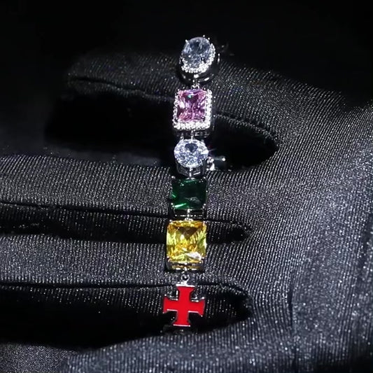 Trinity Spectrum Iced Tennis Chain