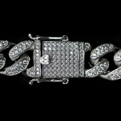 12mm Diamond Miami Cuban Necklace