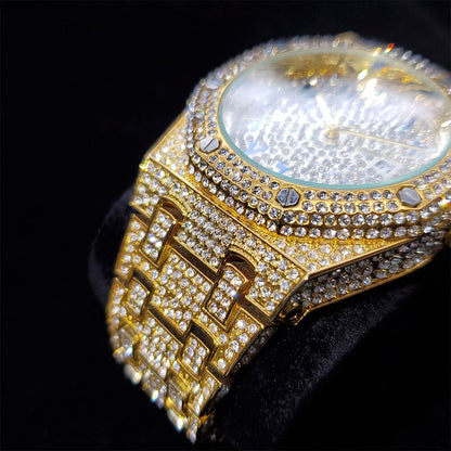 Gold-plated Arabic dial Royal Watch
