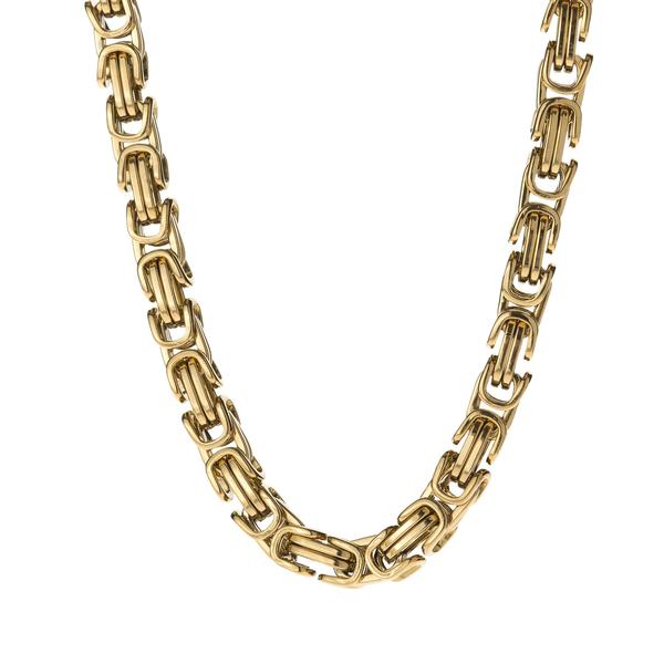 6mm Gold plated King chain
