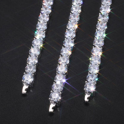 Custom Moissanite Diamond Tennis Bracelet