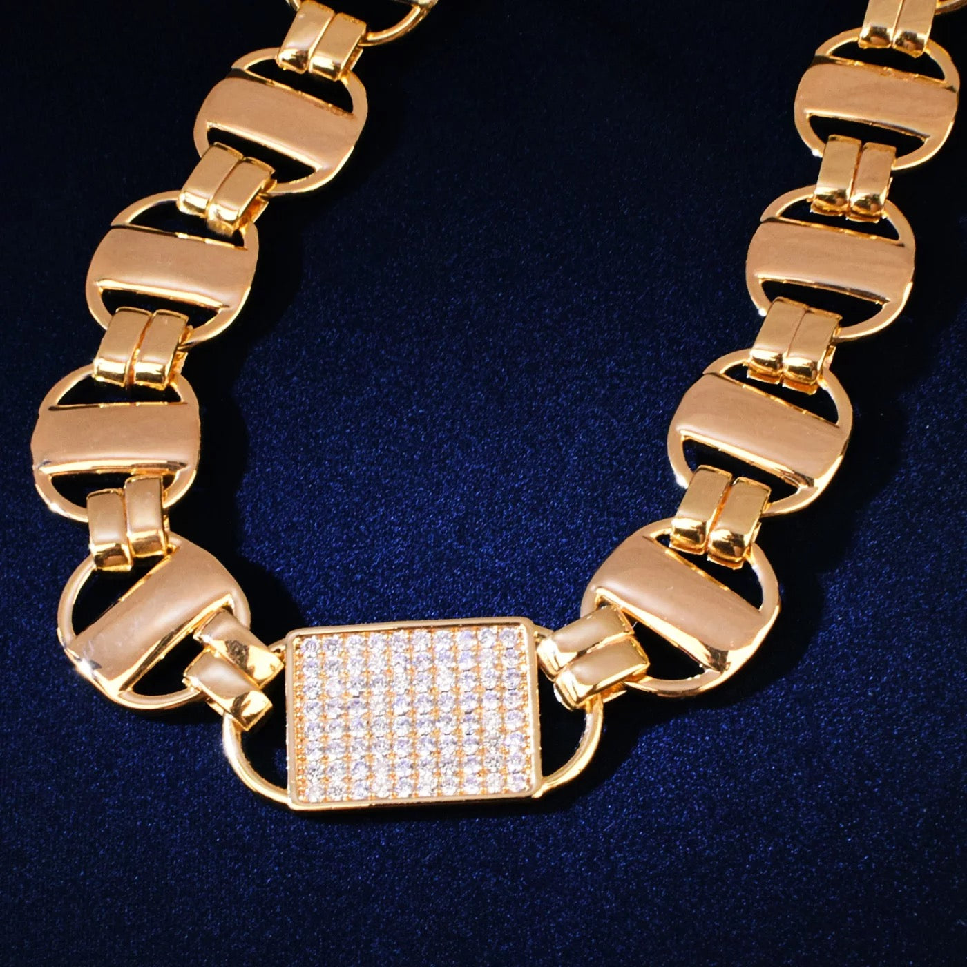 14MM Gold Plated MAGNUM KING CHAIN