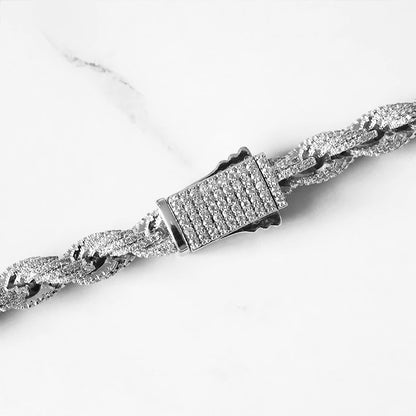 10MM Diamond Dookie Rope Chain