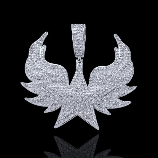 Winged Star Pendant