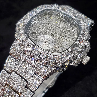 Fully Iced Out Watch | Nautulius