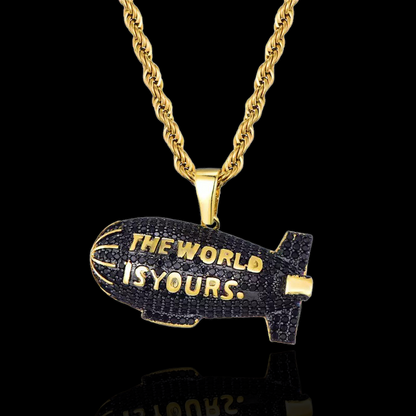 The World Is Yours Pendant