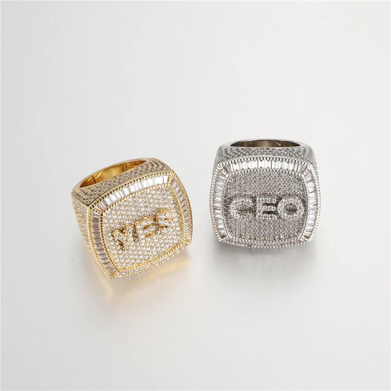 Customize Your Own Name Ring