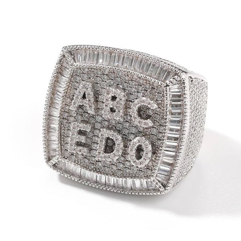 Customize Your Own Name Ring