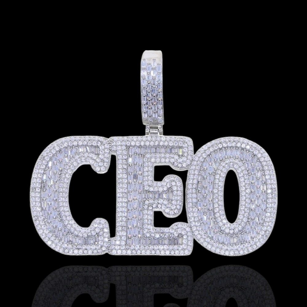 Premium Iced Out CEO Pendant