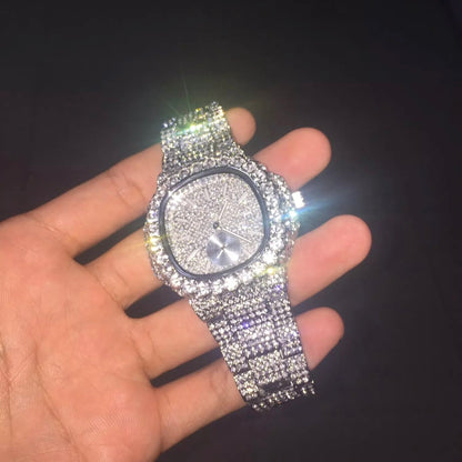 Fully Iced Out Watch | Nautulius
