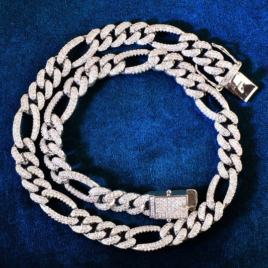 10mm Premium Figaro Link Chain