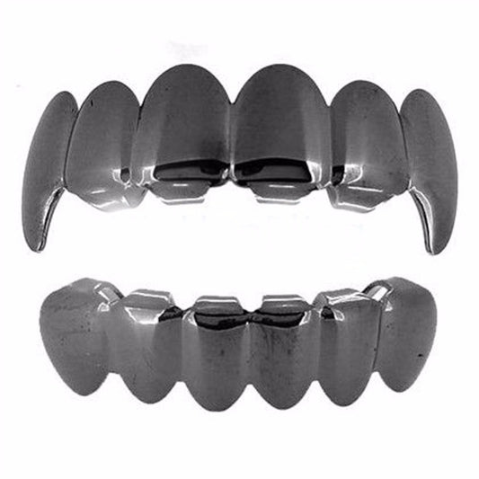 Zwarte Fang Grillz Set