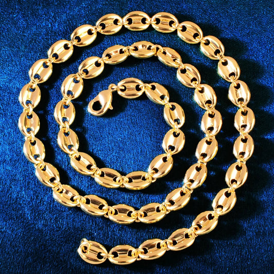 6MM Gold Plated Gucci Link Chain 