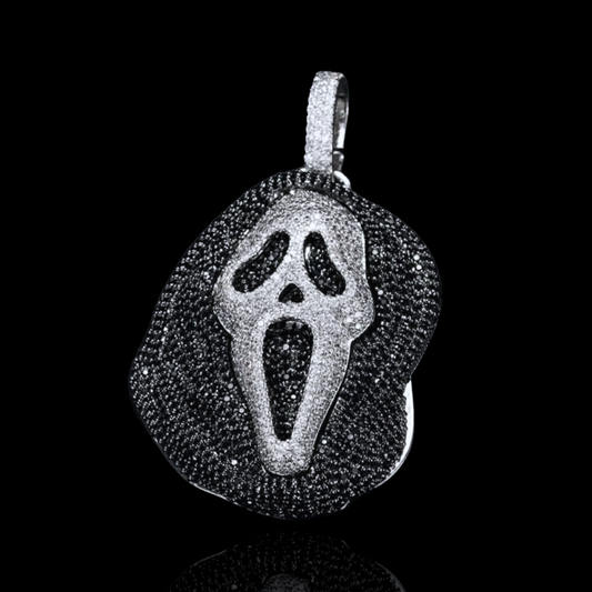 Pendentif Iced Out Scream Face