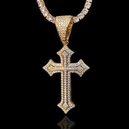 Gold Plated Celtic Cross Pendant