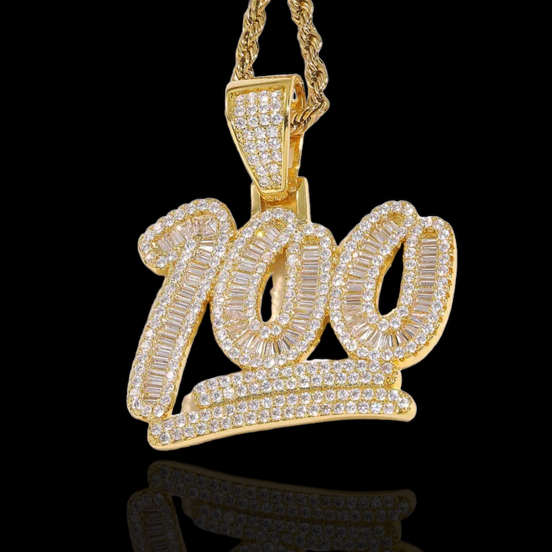Baguette Diamonds 100 Pendant