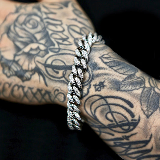 12mm Iced Out Miami Cuban Armband